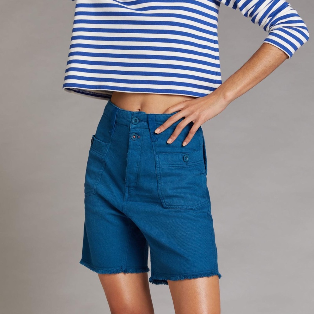 Anthropologie Pilcro Slouchy Surplus Shorts